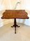 Antique Victorian Inlaid Burr Walnut Lamp Table, Image 3