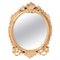 Antique 19th Century Victorian Oval Wall Mirror, Image 1