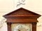 Antique Carved Oak Brass Face Eight Day Mantel Clock, Image 11