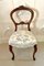 Antique Victorian Walnut Dining Chairs, Set of 4, Image 11
