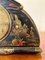 Vintage Red Chinoiserie Desk Clock, Image 2