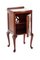 Antique Walnut Bow Front Nightstand 5