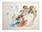 Leo Guida, Donna-Uccello, disegno originale, anni '80, Immagine 1