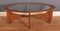 Teak Oval Fresco Teak & Glass Astro Coffee Table by Victor Wilkins for G-Plan 1
