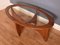 Teak Oval Fresco Teak & Glass Astro Coffee Table by Victor Wilkins for G-Plan, Image 2