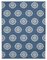 Blue Dhurrie Rug 1