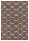 Brown Dhurrie Rug 1