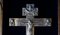 Croce da altare antica con custodia, F-Ka Dmitry Shelaputin, Mosca, 1888, Immagine 2