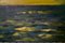 Quirke, St Ives, pittura acrilica impressionista, Sunset on the Sea, anni '90, Immagine 3
