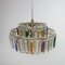 Mid-Century Murano and Crystal Glass Chandelier, 1960s, Image 4