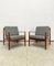 Danish Teak Easy Lounge Chairs by Grete Jalk for France & Son / France & Daverkosen, 1960s, Set of 2, Image 1