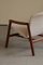 Mid-Century Danish Lounge Chair in Teak and Bouclé, 1960s, Image 12