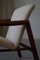 Mid-Century Danish Lounge Chair in Teak and Bouclé, 1960s, Image 14