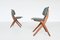 Scissor Dining Chairs by Louis Van Teeffelen for Webe, the Netherlands, 1960s, Set of 4, Image 9