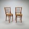 Romanian Cane and Birch Bentwood Chairs, 1960s, Set of 2 1