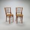 Romanian Cane and Birch Bentwood Chairs, 1960s, Set of 2, Image 1