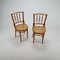 Romanian Cane and Birch Bentwood Chairs, 1960s, Set of 2 2