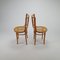 Chaises en Bois Courbé et Jonc, Roumanie, 1960s, Set de 2 5