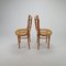 Romanian Cane and Birch Bentwood Chairs, 1960s, Set of 2 5