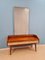 Vintage German Teak Dressing Table with Very Large Mirror, 1950s 6