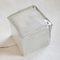 Frosted Glass Ice Cube Table Lamp from Ikea, 1990s 4