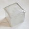 Frosted Glass Ice Cube Table Lamp from Ikea, 1990s, Image 4