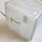 Frosted Glass Ice Cube Table Lamp from Ikea, 1990s, Image 3