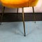 Gold Velvet Armchairs by Silvio Cavatorta, 1950s, Set of 2, Image 4