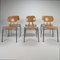 Mid-Century Industrial Dining Chairs, 1960s, Set of 6, Image 1