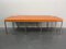 Coffee Tables in Beech & Brushed Steel, Italy, 1990s, Set of 3, Image 8