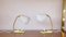 Lampes de Bureau Mid-Century Jaunes, Set de 2 2