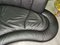 Vintage Black Leather DS 164 Sofa from De Sede 6