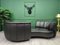 Vintage Black Leather DS 164 Sofa from De Sede 4