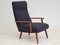 Danish Reupholstered High-Backed Armchair in Wool, 1960s 1