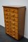 German Beech Industrial Apothecary Cabinet, Mid-20th Century, Image 11