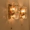 Palazzo Wall Light Fixtures in Gilt Brass and Glass by J. T. Kalmar, Set of 2 5