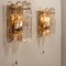 Palazzo Wandlampen aus vergoldetem Messing & Glas von JT Kalmar, 2er Set 6