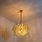 Large Brass and Crystal Chandelier by Ernst Palme, Germany, 1970s, Image 15