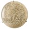 Thick Massive Bubble Glass Flush Mount / Wall Light, 1960s, Image 1