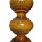 Große Keramik Lampen mit Lampenschirmen aus Seide von René Houben, 2er Set 19