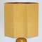 Large Ceramic Lamps with New Silk Custom Made Lampshades by René Houben, Set of 2, Image 14