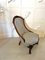 19th Century Victorian Carved Walnut Chair 4