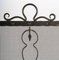 Wrought Iron Fire Screen, Early 20th Century 5