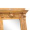 Neoclassical Empire Rectangular Gold Hand Carved Wooden Mirror, Spain, 1970s, Set of 2 5
