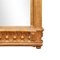 Neoclassical Empire Rectangular Gold Hand Carved Wooden Mirror, Spain, 1970s, Set of 2 3