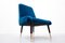 Mid-Century Italian Seating Set in Blue Velvet, 1950s, Set of 3 4