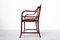 Bentwood Armchair in Beech and Fabric from Thonet, 1930s 10