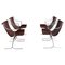 Italian Lounge Chairs by Ross Littell for ICF Milan, 1960s, Set of 4 1