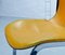 Dining Chairs in Yellow Leather & Chrome from Cidue, Italy, 1970s, Set of 4, Image 17