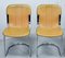 Dining Chairs in Yellow Leather & Chrome from Cidue, Italy, 1970s, Set of 4 19